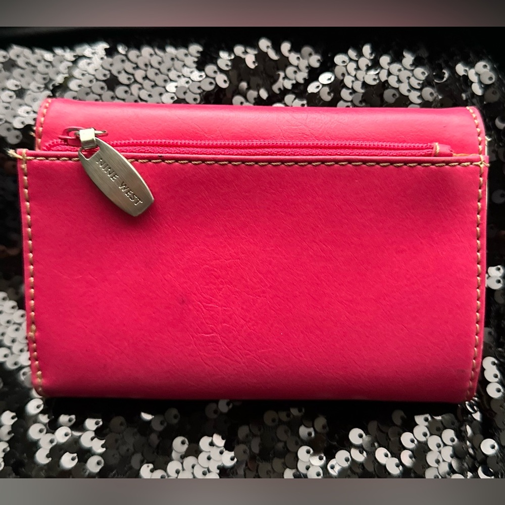 Nine West Magenta Pink Wallet - Picture 3 of 5
